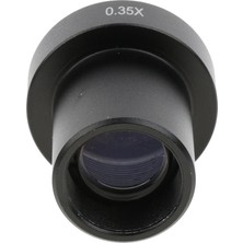 Yeajion Ccd Cmos Kamerası Için 0.35X C-Mount Mikroskop Adaptörü Dijital Görünen, Röle Lens (Yurt Dışından)