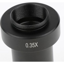 Yeajion Ccd Cmos Kamerası Için 0.35X C-Mount Mikroskop Adaptörü Dijital Görünen, Röle Lens (Yurt Dışından)