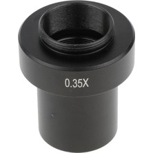 Yeajion Ccd Cmos Kamerası Için 0.35X C-Mount Mikroskop Adaptörü Dijital Görünen, Röle Lens (Yurt Dışından)