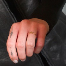 Adil İdil Kuyumculuk Taç Model Plaka Yüzük