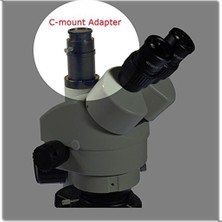 Yeajion Trinoküler Stereo Mikroskop Kamerası Için 1x Ccd C-Mount Adaptörü 1/1 Ctv 28MM (Yurt Dışından)