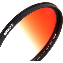 Yeajion Slim Mezun Lens Filtresi Kameralar Için Rakil Cam Turuncu 40.5-82MM 77MM (Yurt Dışından)