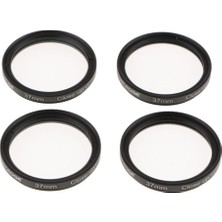 Yeajion 37MM Yakın Çekim Makro Closeup Lens Setleri +1 +2 +4 +10 Poşet ile Filtre Kiti (Yurt Dışından)