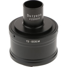 Yeajion T2-Eosm 0.91 Inç Mikroskop Tüpü T2 Montaj Adaptör Halkası Eosm Ef-M M10 M3 M5 M6 (Yurt Dışından)