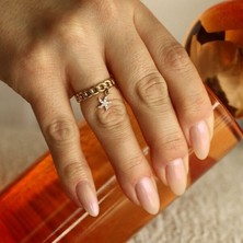 By Milo Jewellery Starfish Deniz Yıldızı Figürlü Altın Yüzük