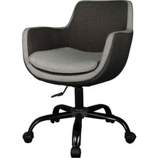 Bürocci Comfort Metal Ayaklı Çalışma Koltuğu- Gri KUMAŞ-2244T1110