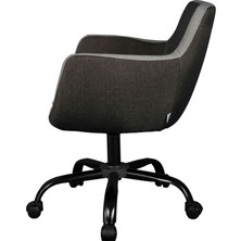 Bürocci Comfort Metal Ayaklı Çalışma Koltuğu- Gri KUMAŞ-2244T1110