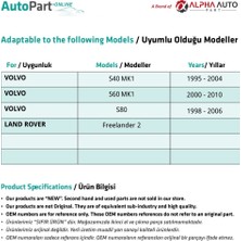 Alpha Auto Part  Volvo S40,S60, Için Yan Ayna Motor Tamir Dişlisi(38 Diş)