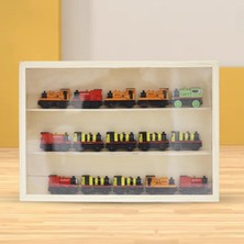 Savakan Oyuncak Bebek Depolama Organizatörü Ev Mağazası Diecast Oyuncaklar Için Stand Tezgahı Kullanın 3 Katman (Yurt Dışından)