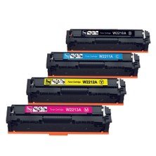 Toner Grup Tonegrup 207A-W2210-M283-M255 Chipli 4 Rebk Set Muadil Toner 1500 Baskı