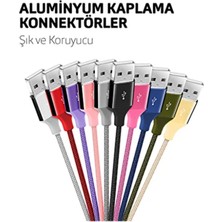 Ttec Alumicable Micro USB 120CM Şarj Kablosu - Roze Altın (2DK11RA)