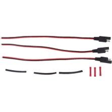 Cuticate 12V Sae To Sae Terminal Isı Büzülebilir 2 Pin Hızlı Çıkar (Yurt Dışından)