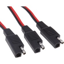 Cuticate 12V Sae To Sae Terminal Isı Büzülebilir 2 Pin Hızlı Çıkar (Yurt Dışından)