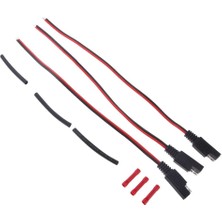 Cuticate 12V Sae To Sae Terminal Isı Büzülebilir 2 Pin Hızlı Çıkar (Yurt Dışından)