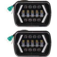 Cuticate 2 Adet LED Far Halo Arrow Melek Jeep Wrangler Yj Kamyon Için Işık (Yurt Dışından)