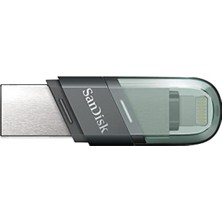 Sandisk Ixpand Flash Drive 128GB Type A + Lightning Flash Sürücü