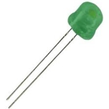 Motorobit 4.8mm Yeşil Mantar LED Paketi - 10 Adet