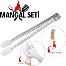 HomeCare Mangal Maşası Temizlik Fırçası Hediyeli Set 712415