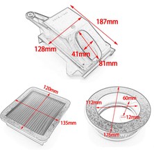 Wetnwind 3pcs Motosikletler Xp 530 TMAX530 Sx Dx 17-19 Için Hava Filtresi Temizleyici (Yurt Dışından)