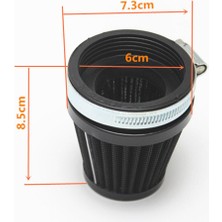Wetnwind Motosiklet Motosikleti Kir Bisikleti Için 60MM Koni Hava Emme Filtresi Temizleyici (Yurt Dışından)