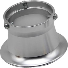 Wetnwind Motosiklet Hava Filtresi Kupası 50MM Çap Karbonhidrat Tamir Parçaları Gümüş (Yurt Dışından)