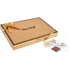Söz-Nişan Çikolatası Dekorlu(Gold Kutu)