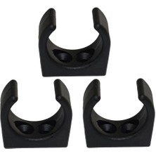 Wetnwind 3pcs Deniz Teknesi Depolama Klipsleri 1-1/4 "kürek Borusu Tutucu Stown Braket Kelepçeleri (Yurt Dışından)