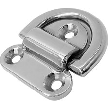 Wetnwind 8pcs Küçük Katlanır Pad Göz Güvertesi Kiriş Halka Zımba Römork Tekne Için (Yurt Dışından)