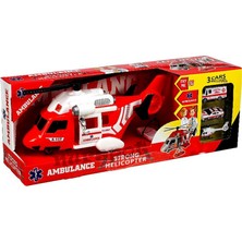 Ern Heroes Toys Helikopter Ambulans Seti Arabalı