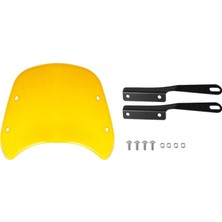 Wetnwind Evrensel Motosiklet Ön Cam Sıçrama Motosiklet Rüzgar Deflektörü Parçalar Stili B (Yurt Dışından)