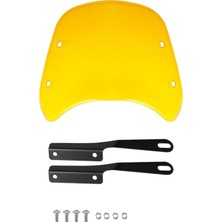 Wetnwind Evrensel Motosiklet Ön Cam Sıçrama Motosiklet Rüzgar Deflektörü Parçalar Stili B (Yurt Dışından)