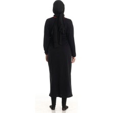 Zehhar Yandan Bağlamalı Penye Namaz Elbisesi