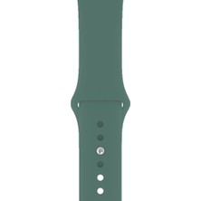 PSGT Apple Watch Seri 1/2/3/4/5/6/7/8/SE/38MM 40MM 41MM  Kordon Kayış Bileklik Klasik Kaliteli Silikon