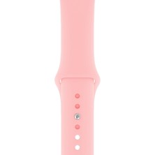 PSGT Apple Watch Uyumlu Seri: 1/2/3/4/5/6/se/7/8/9 (38-40-41MM) Ve Seri 10-11 (42MM) Silikon Kordon A++