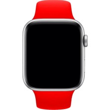 PSGT Apple Watch Seri 1/2/3/4/5/6/7/8/SE/38MM 40MM 41MM  Kordon Kayış Bileklik Klasik Kaliteli Silikon