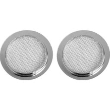 Homyl 2pcs Rezonatör Ekran Hoparlör Kapak Hoparlör Dobro Gitar Için Grill Mesh (Yurt Dışından)