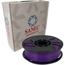 Sanec Filament Pla + 1.75MM 1 kg Plus - Mor