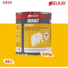 Granit Elkay Granit Mermer Ve Taş Yapıştırıcı Bej 500 gr