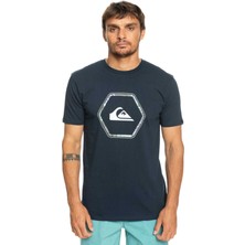 Quiksilver Inshapes Erkek Mavi Tişört