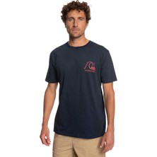 Quiksilver Theoriginaltee Erkek Mavi Tişört