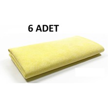Superclean Orjinal  Oto  Yıkama  Güderisi  -  Kalın -  Büyük Boy   50X70 cm   -  6'lıpaket