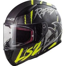 Ls2 Rapid Raven Full Face Motosiklet Kaskı