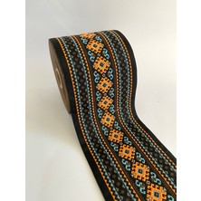 Fantastic 10 cm Etnik Desen Bordür Kurdele