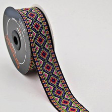Fantastic 35MM Etnik Desen Dokuma Bordür Kurdele