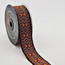 Fantastic 35MM Etnik Desen Dokuma Bordür Kurdele