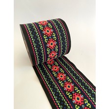 Fantastic 10 cm Etnik Desen Bordür Kurdele