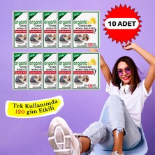 Organicsun 10'lu Paket Ayakkabı Koku Önleyici Giderici Toz 120 Gün Etkili Ayak Kokusu Tozu Giderici