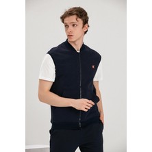 Alexander Gardi Alexandergardı Regular Fit Fermuarlı Yelek (E22-618A)