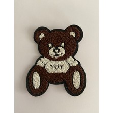 Fantastic Ütü Ile Yapışan Dokuma Peluş,kolej,punch Arma Bear, Kahverengi Ayı Modeli