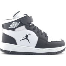 Cool Kids Haykat Uzun Filet Çocuk Spor Ayakkabı Siyah Beyaz